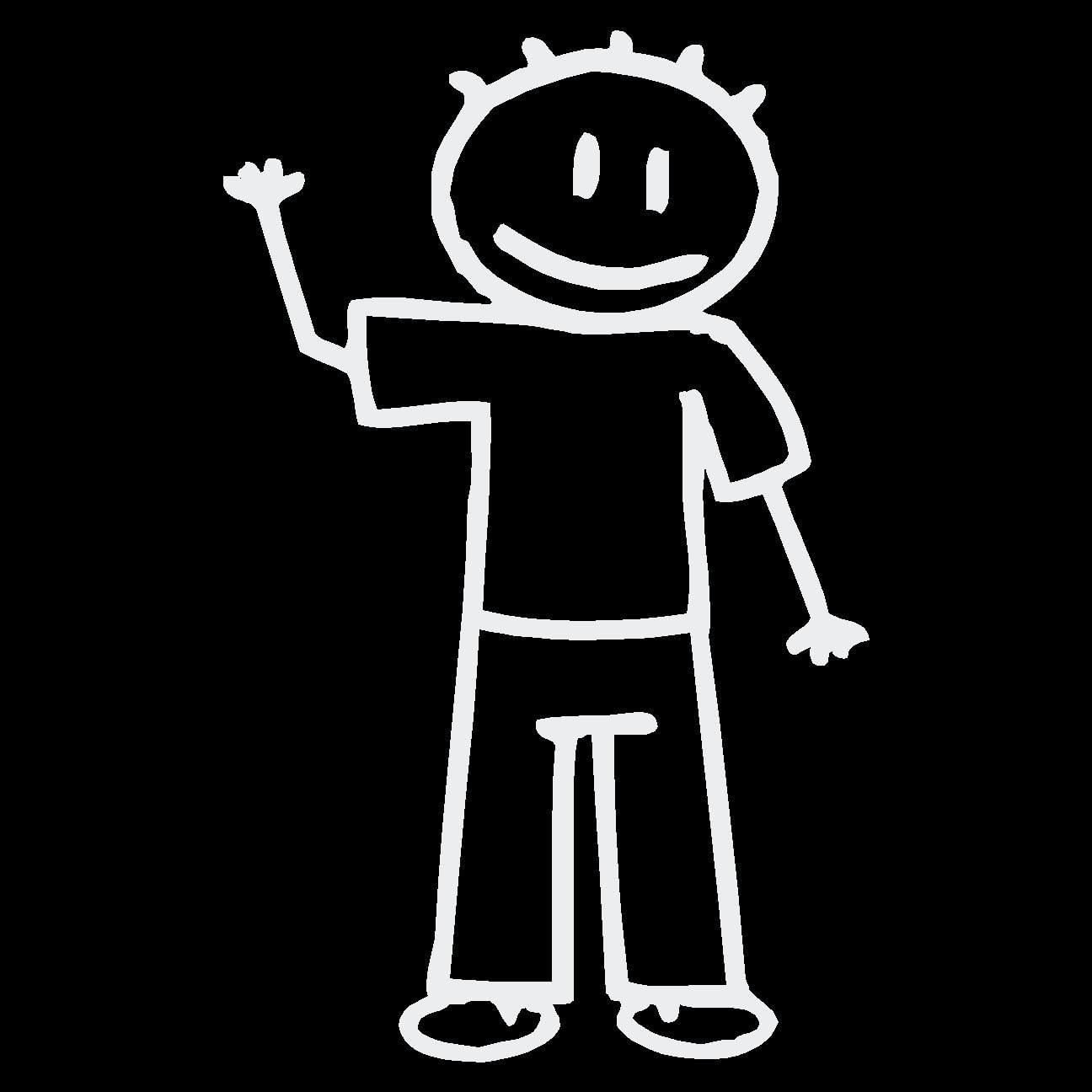 Siam Circus Vinyl Letter Decor Boy 2 Stick Figure Car Decal Amazon.ca