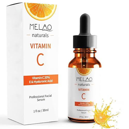 Suero de vitaminas C para cara, suero facial hidratante con ácido hialurónico, vitamina E, hidrata profundamente la piel, suero de vitamina C para