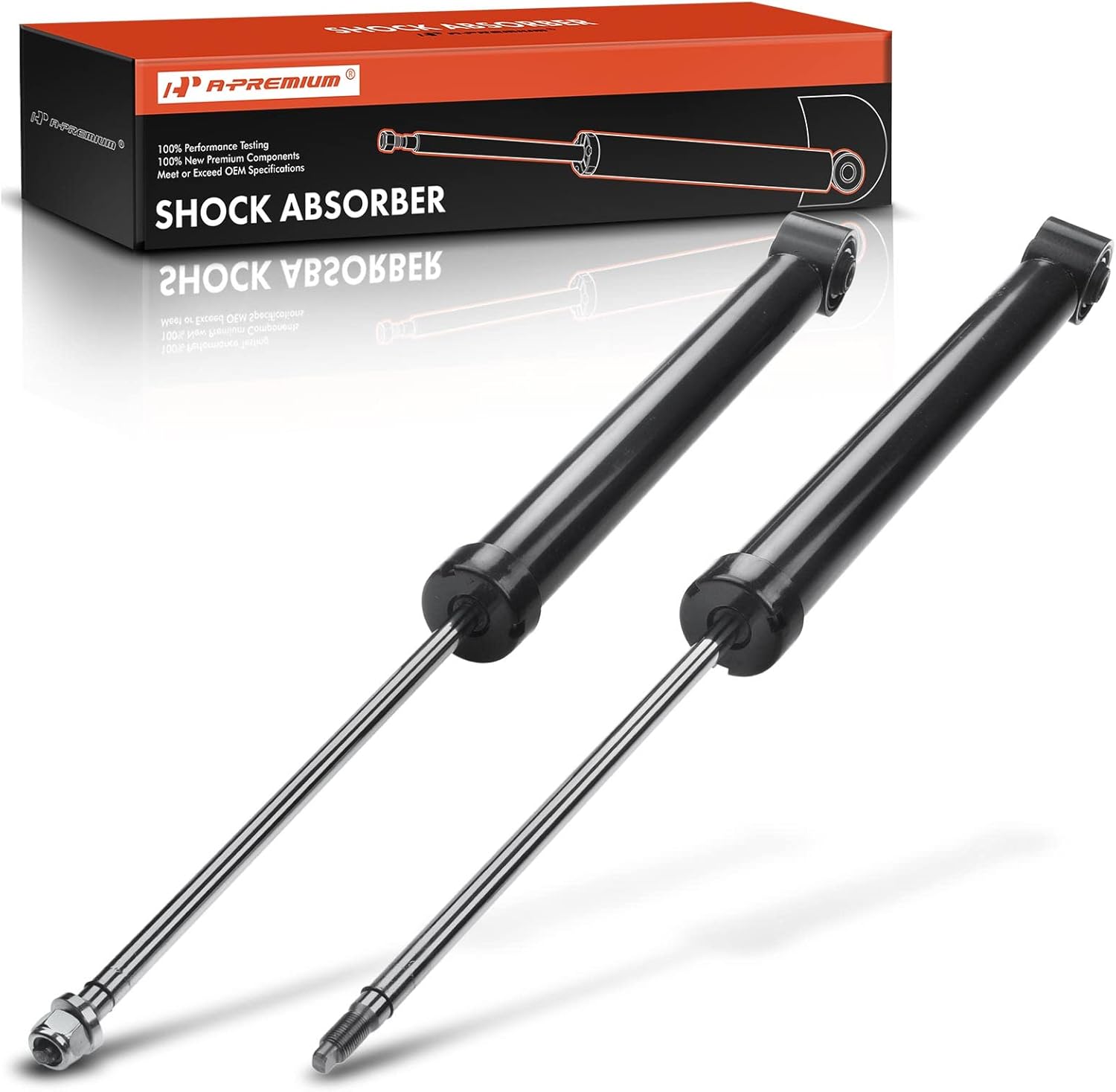 A-Premium Rear Shock Struts Absorbers Compatible with Audi TT 2000-2003 & Volkswagen Beetle 1998-2010, Golf 1999-2006, Jetta 1999-2005, 2-PC Set