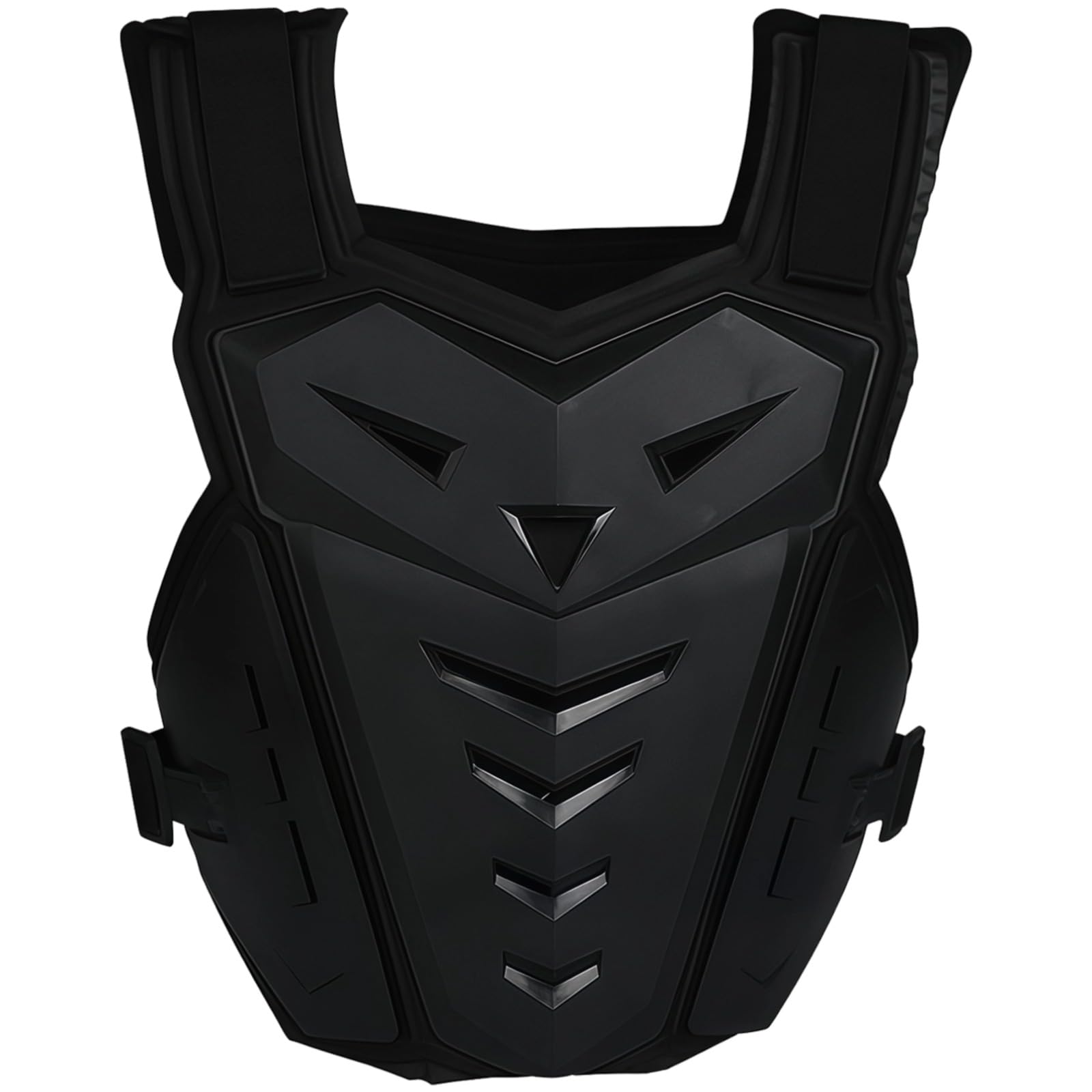 Protector de pecho para motocross para hombre, chaleco de armadura de motocross con cobertura completa, equipo transpirable para exteriores, correas de hombro ajustables, espuma EVA de alta