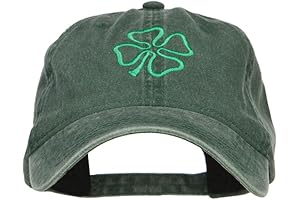Gavin's Signature Irish Four Leaf Clover Washed Cap