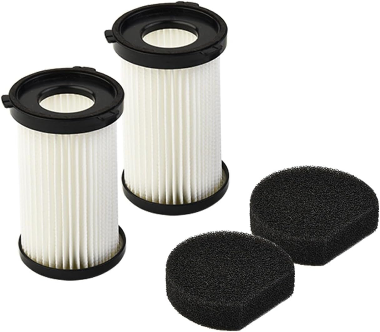 Daaxing 2/4/6 Pack Washable Filters Kit for Cecotec for Conga for Thunderbrush 520 550 560 E for Handyforce 2761 2759 Replacement Parts (2 Pack)