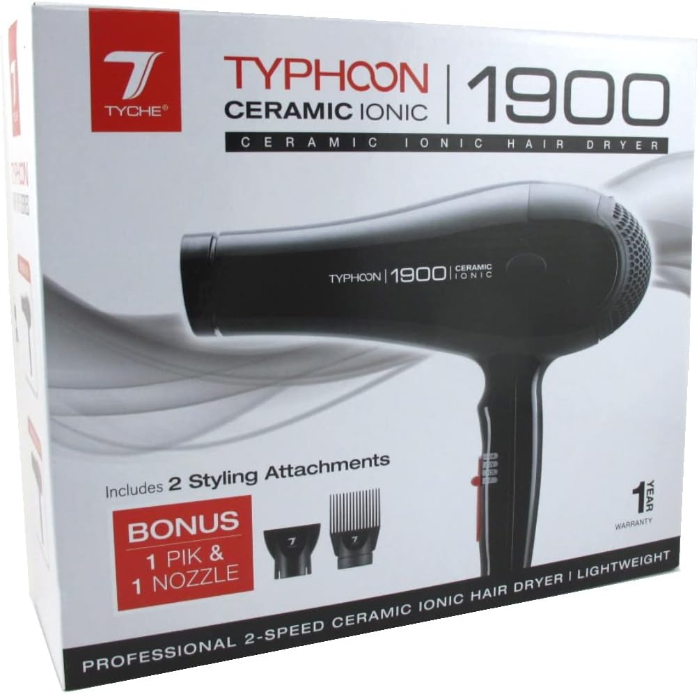Tyche Typhoon Ceramic Ionic 1900 Dryer