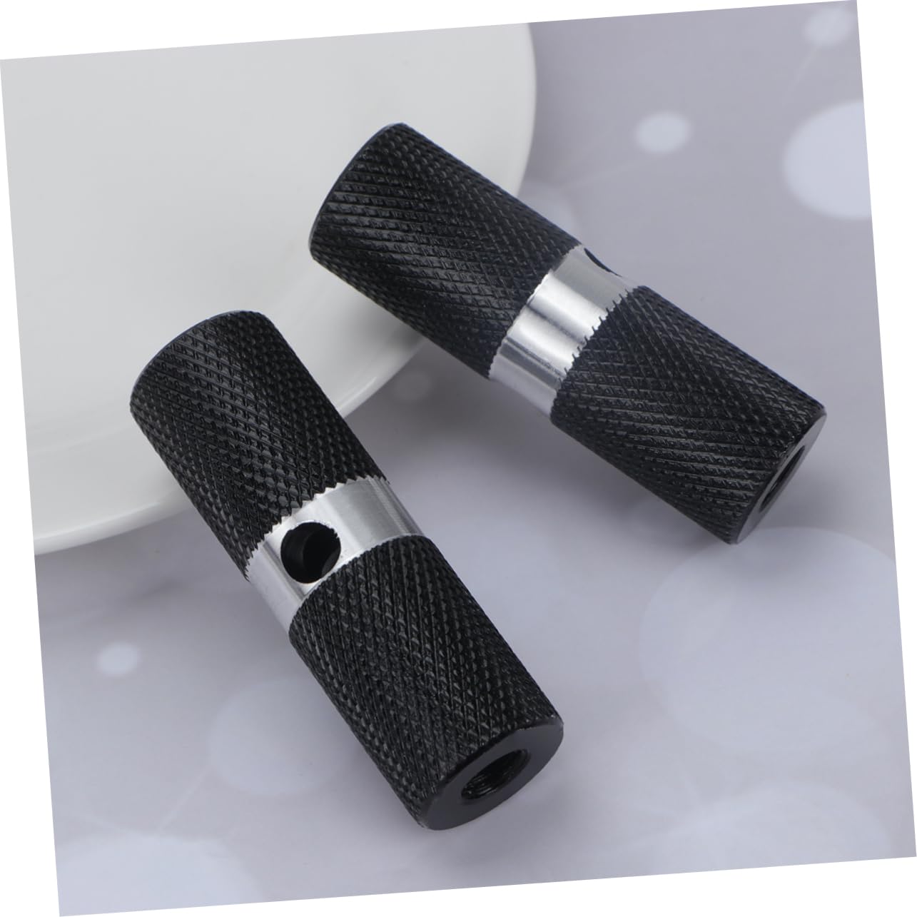 BIUDECO Foot Peg Footrest Lever Aluminum Foot Pegs for Bicycles Bike Pedal Replacement Small Size