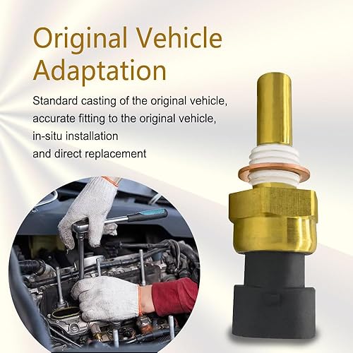 Miniatura 5 de Sensor de temperatura del refrigerante del motor, 12608814 213-4333 15326388 19236568 compatible con Chevy Cavalier Cobalt Equinox Express Silverado