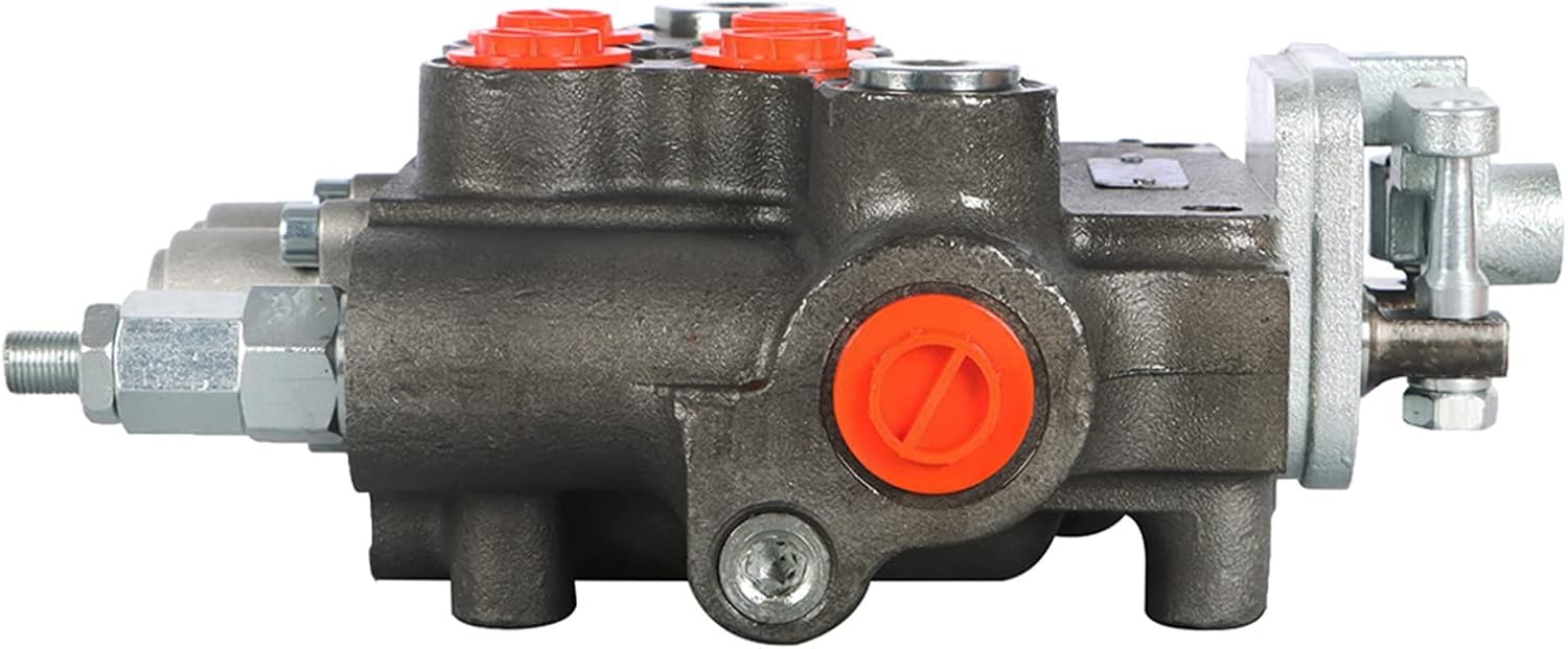 Hydraulic Reversing Valve for Tractor Loaders, With Joystick, 2 Spools, 21GPM Per Minute, SAE Interface
