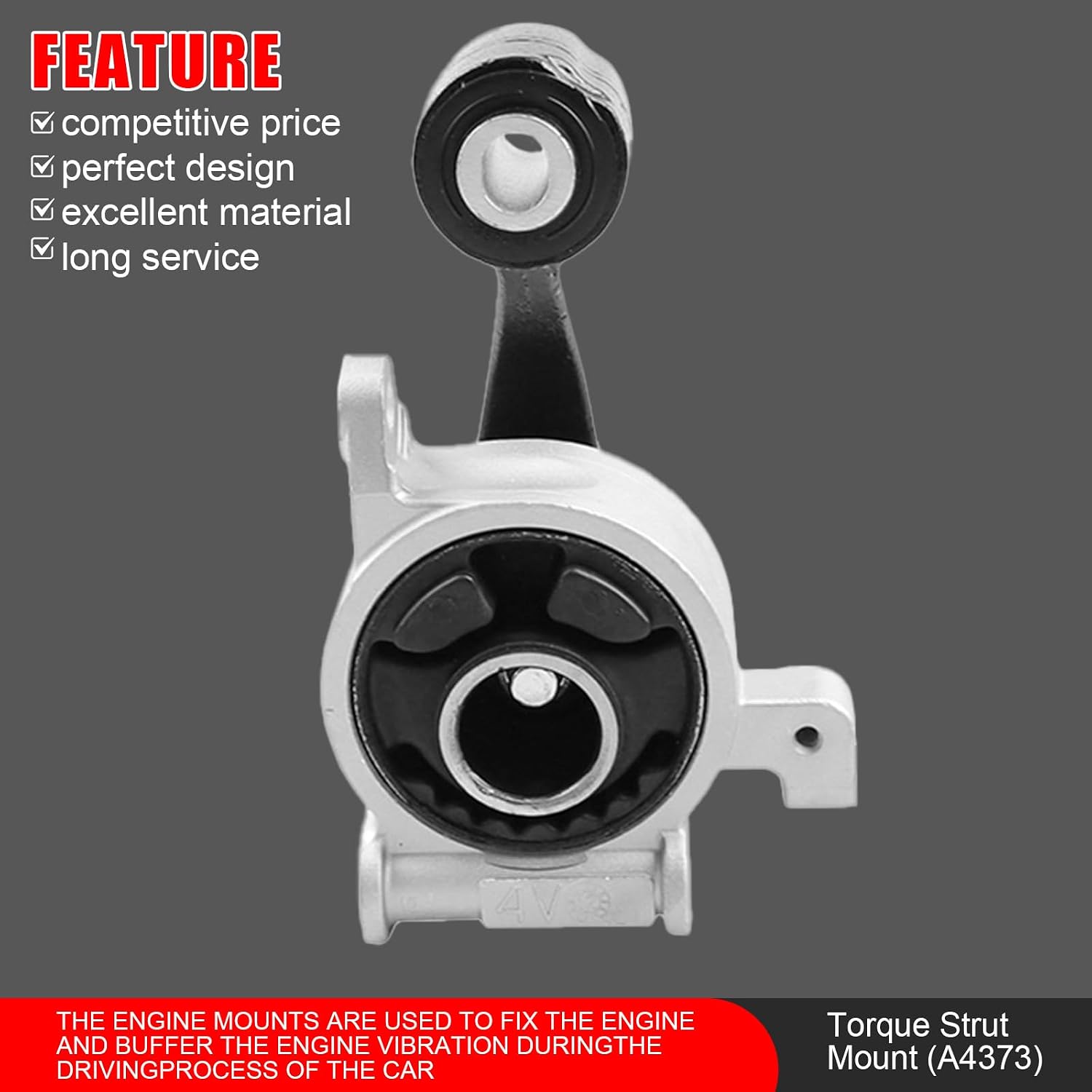 5Pcs Engine Motor and Transmission Mount fit for 15-24 for Nissan Murano ,13-20 Pathfinder, 14-20 for Infiniti QX60 & 2013 JX35 3.5L V6 Engine AWD Transmission, OE A7394 A7395 A4365HY A4373 A7386