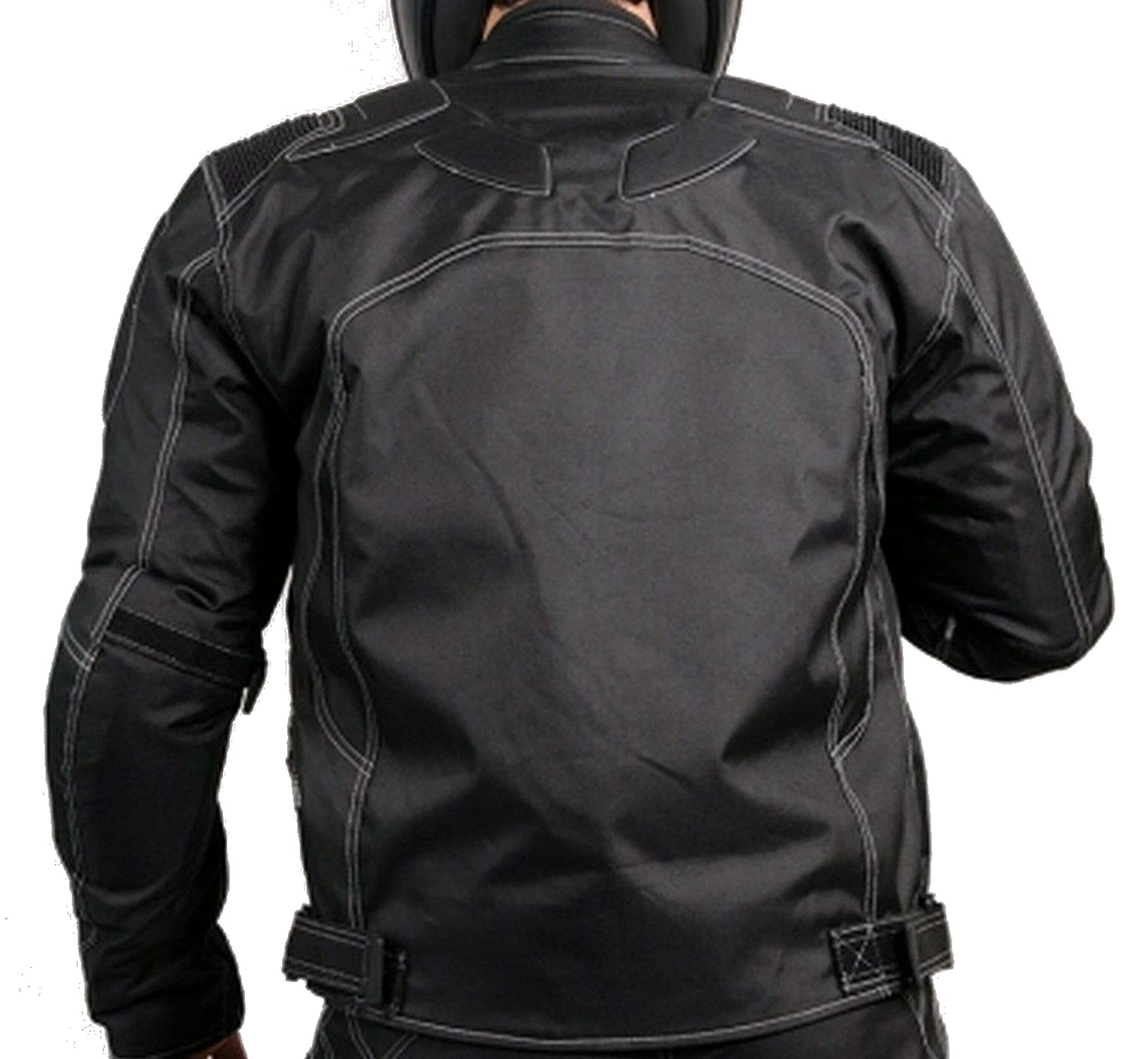 l&j Motorradjacke Textil Jacke mit herausnehmbaren Protektoren Motorrad Jacke Biker Cross Enduro