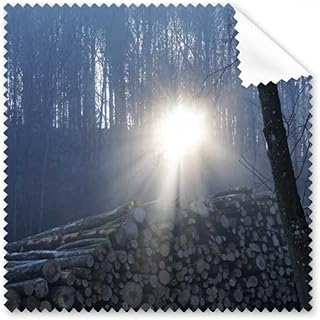 Science Nature Dark Forestry Scenery Cleaning Cloth Phone Screen Glasses Cleaner 5pcs