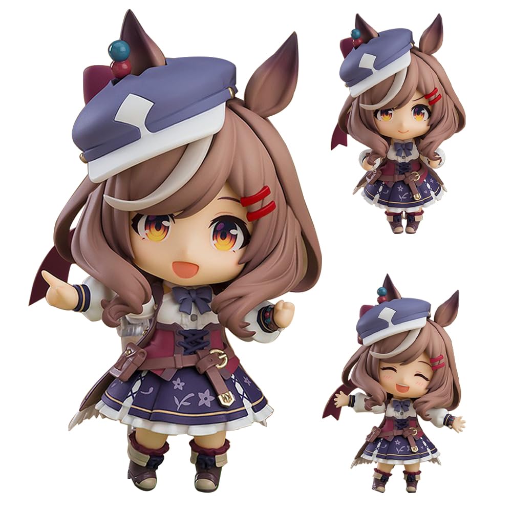 Xinchangda Pretty Derby Anime Figure Matikane Tannhauser Movable Figure Collections 10cm Interchangeable Parts Action Figure Ornaments Desktop Decoration