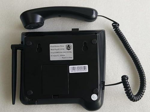 BW 2.4 '' inalámbrico Quadband GSM Classic Escritorio Teléfono Teléfono Teléfono para Negocios o Familia (especialmente para personas mayores) -