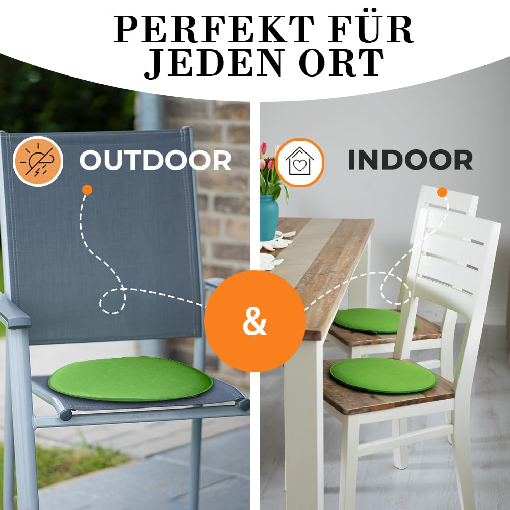 Brandsseller Pack 4 Cojines Fieltro Gris 35 Cm: La Comodidad Que Tu Trasero Y Tus Sillas Se Merecen