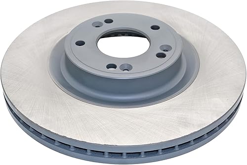 Durago Rotor de freno ventilado delantero de la serie Titanium