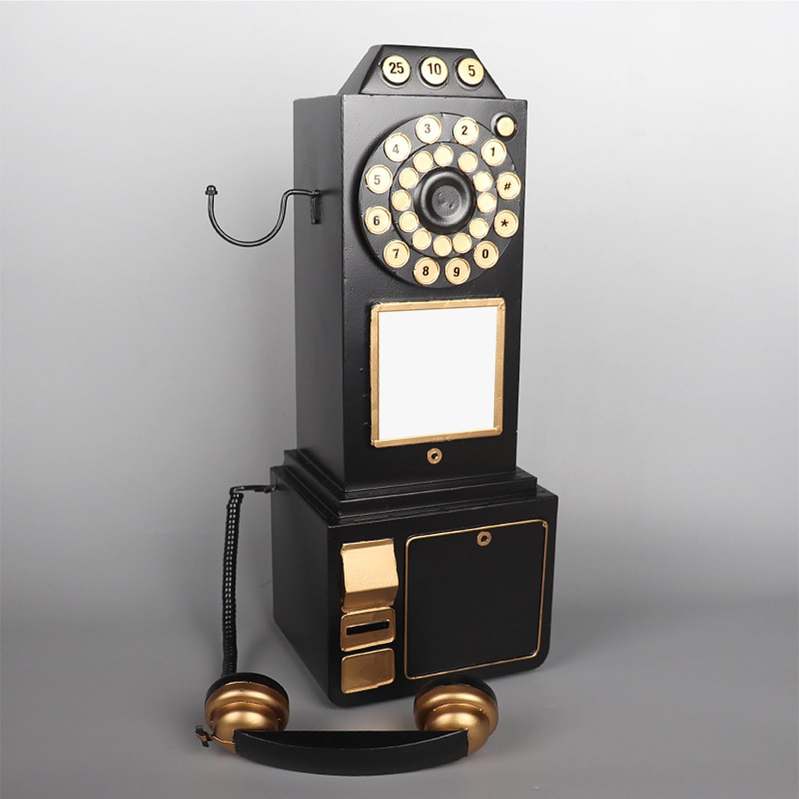 Amazon | アンティーク電話装飾 ヴィンテージ 回転ダイヤル電話