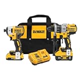 20V MAX XR Cordless Drill Combo Kit&comma; Hammer Drill & Impact Driver with Battery and Charger Included&comma; Power Detect Technology &lpar;DCK299D1W1&rpar;