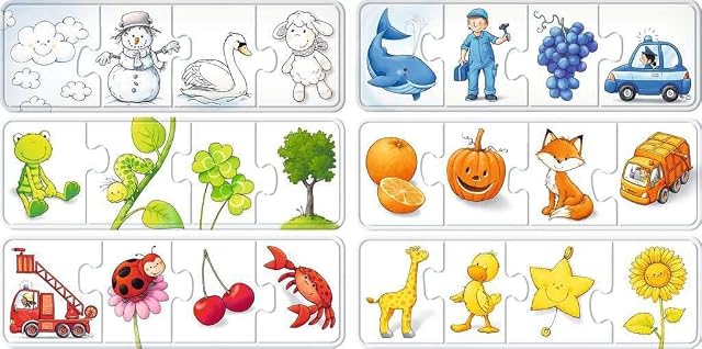 Foto 2 de 5 de Ravensburger Puzle Infantil - 03007 Todos mis Colores - My First Color Puzzle con 6 x 4 Piezas