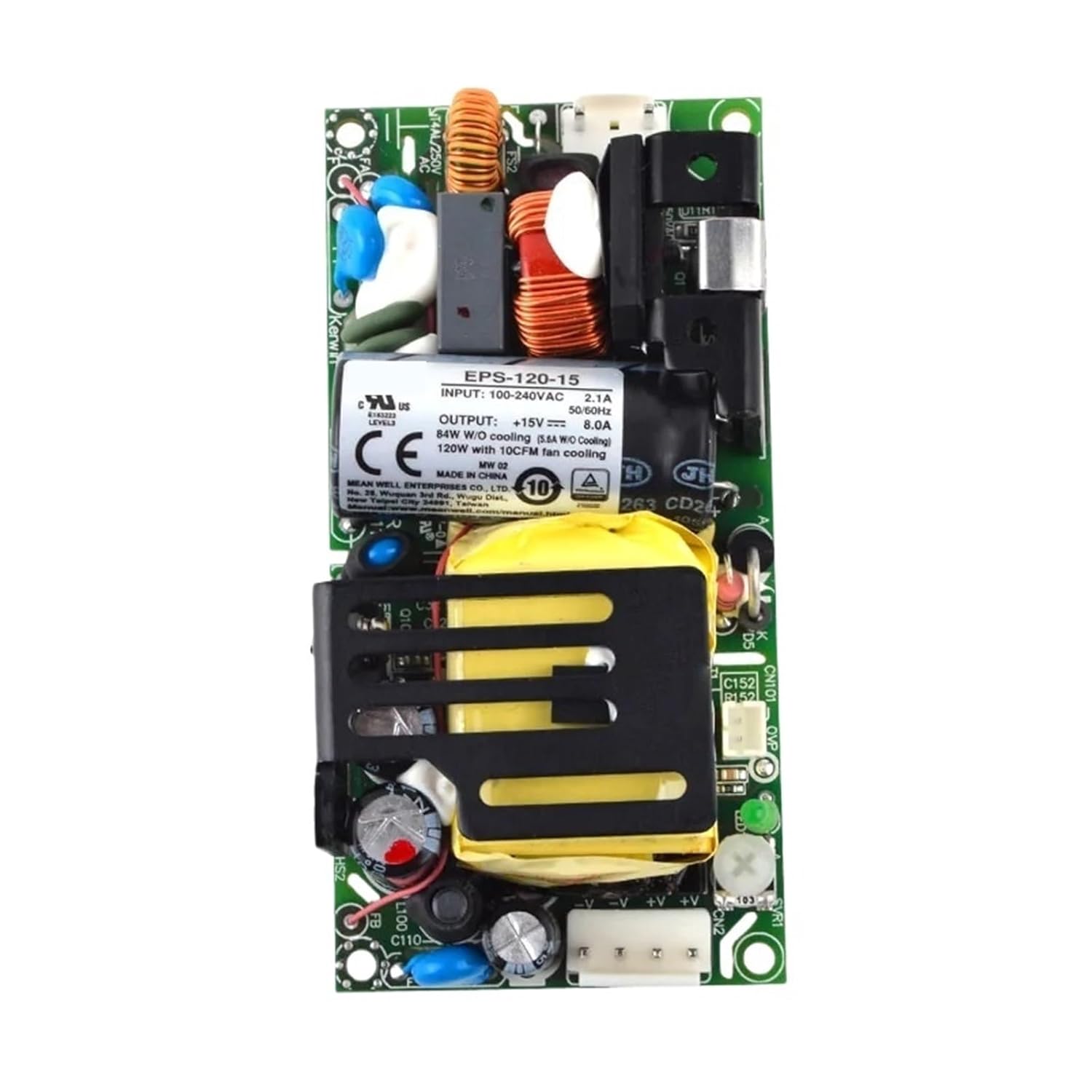 EPS-120 120W PCB Open Frame Power Supply EPS-120-48 48V 2.5A EPS-120-24 24V 5A EPS-120-12 12V 10A(EPS-120-15)