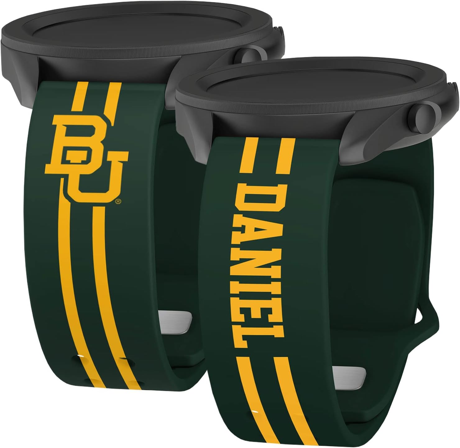 Affinity Bands Baylor Bears HD Watch Band Compatible with Samsung, Garmin, Fossil, and More