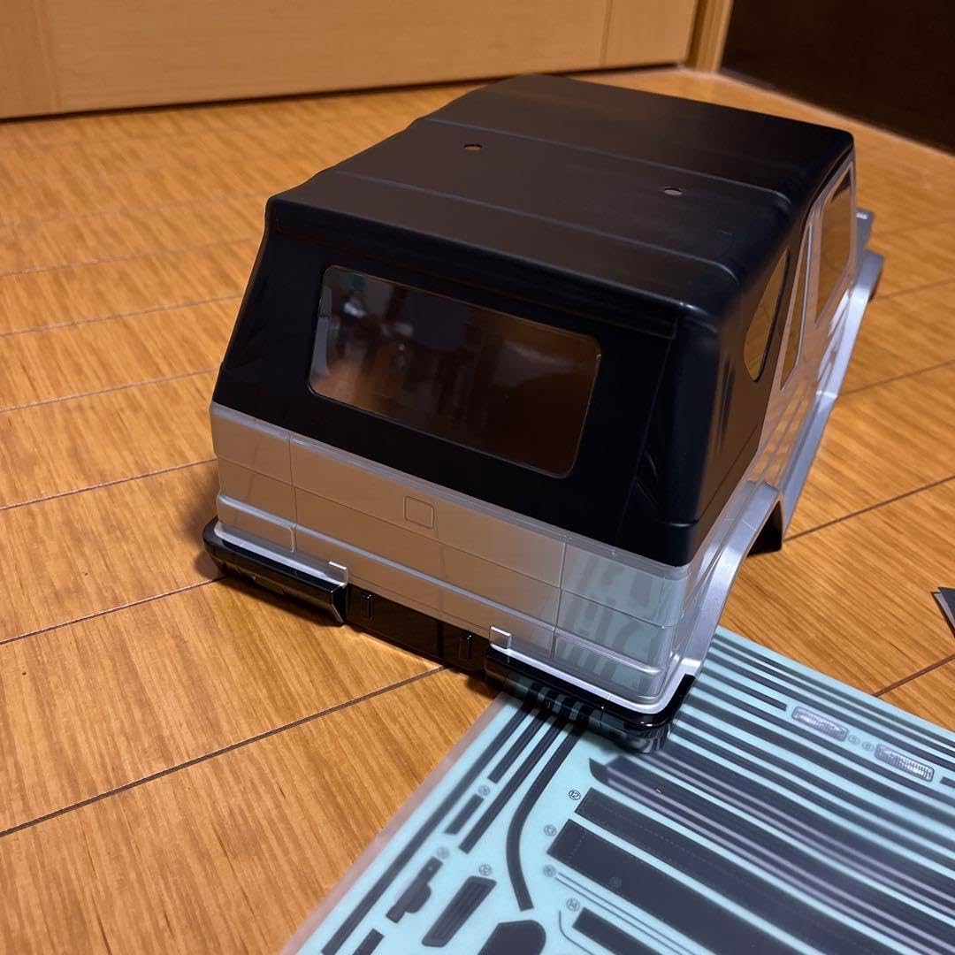 タミヤ　ベンツ　G320 CABRIO RCボディ 1/10 スケール　塗装済み 1/10RC メルセデス・ベンツ G 320 カブリオ 塗装済みシルバー