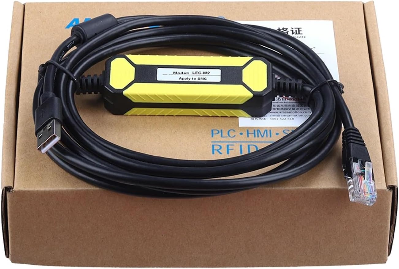 LEC-W2 電動シリンダードライバー接続コンピューターUSBダウンロードケーブルデバッグケーブル