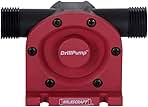 Milescraft 1314 DrillPump750 - Self Priming Water Pump Attachment for Drills - Water Transfer Pump - Uses Common Garden Hose - 750 Gallons per Hour