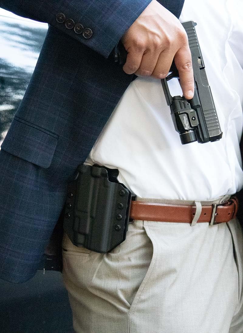 FDO Industries OWB Kydex Holster Concealed Carry - Optics Ready - Made in USA
