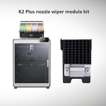 Creality Official K2 Plus Nozzle Wiper Module Kit, 5PCS Wiper Silicone Strip K2 Plus Accessories for Nozzle Cleaning