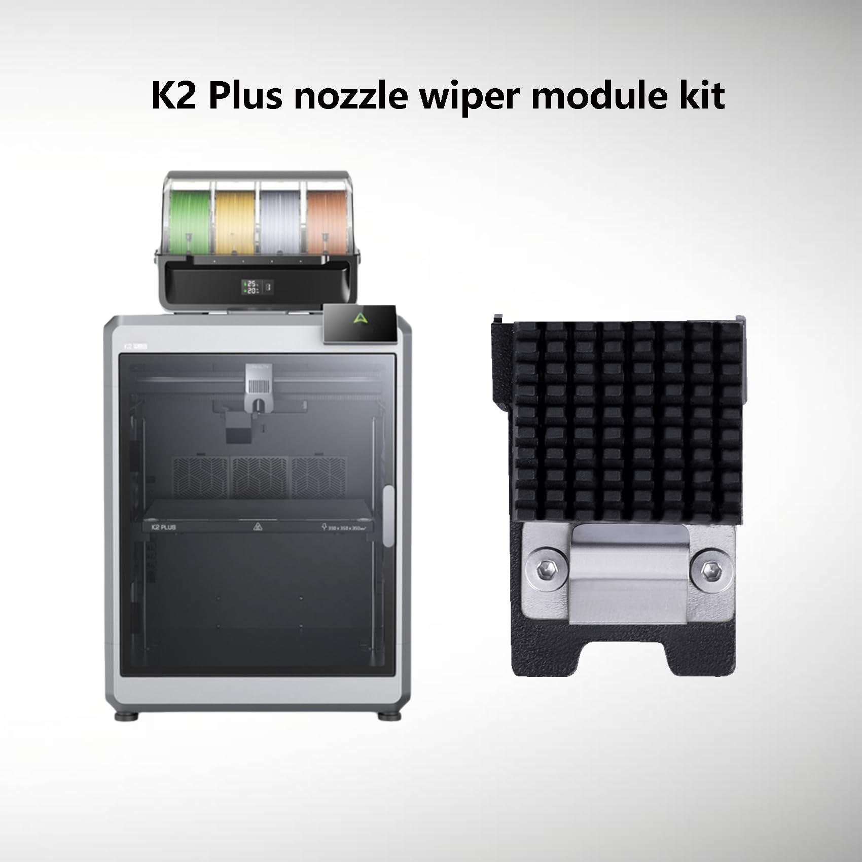 Nozzle Wiper,Compatible with Creality K2 Plus Mouth Wipe Strips Replacement K2 Plus 3D Printer