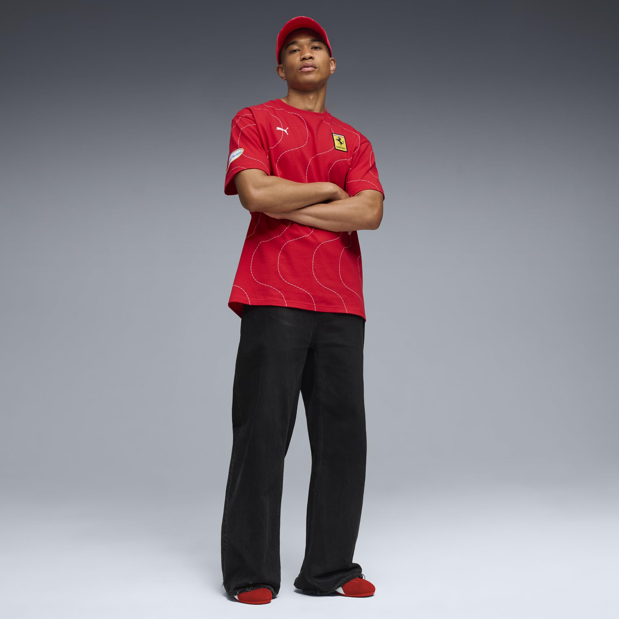 PUMA Scuderia Ferrari - Zapatillas deportivas unisex para adultos HP Monza Speedcat