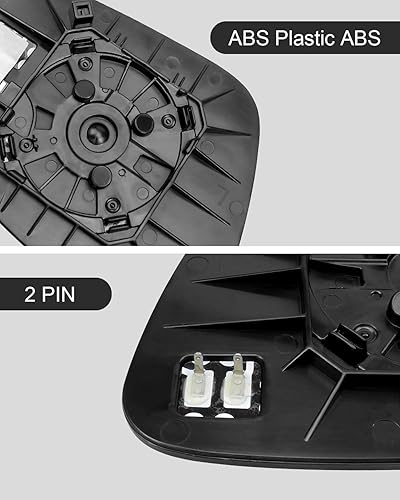 Miniatura 4 de Espejo lateral del conductor con punto ciego calentado eléctrico para Toyota Rav4 2016-2018 Toyota 4Runner 2014-2020, espejo retrovisor lateral