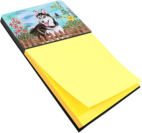 Caroline's Treasures CK1274SN Siberian Husky #2 - Soporte para notas adhesivas, grande, multicolor