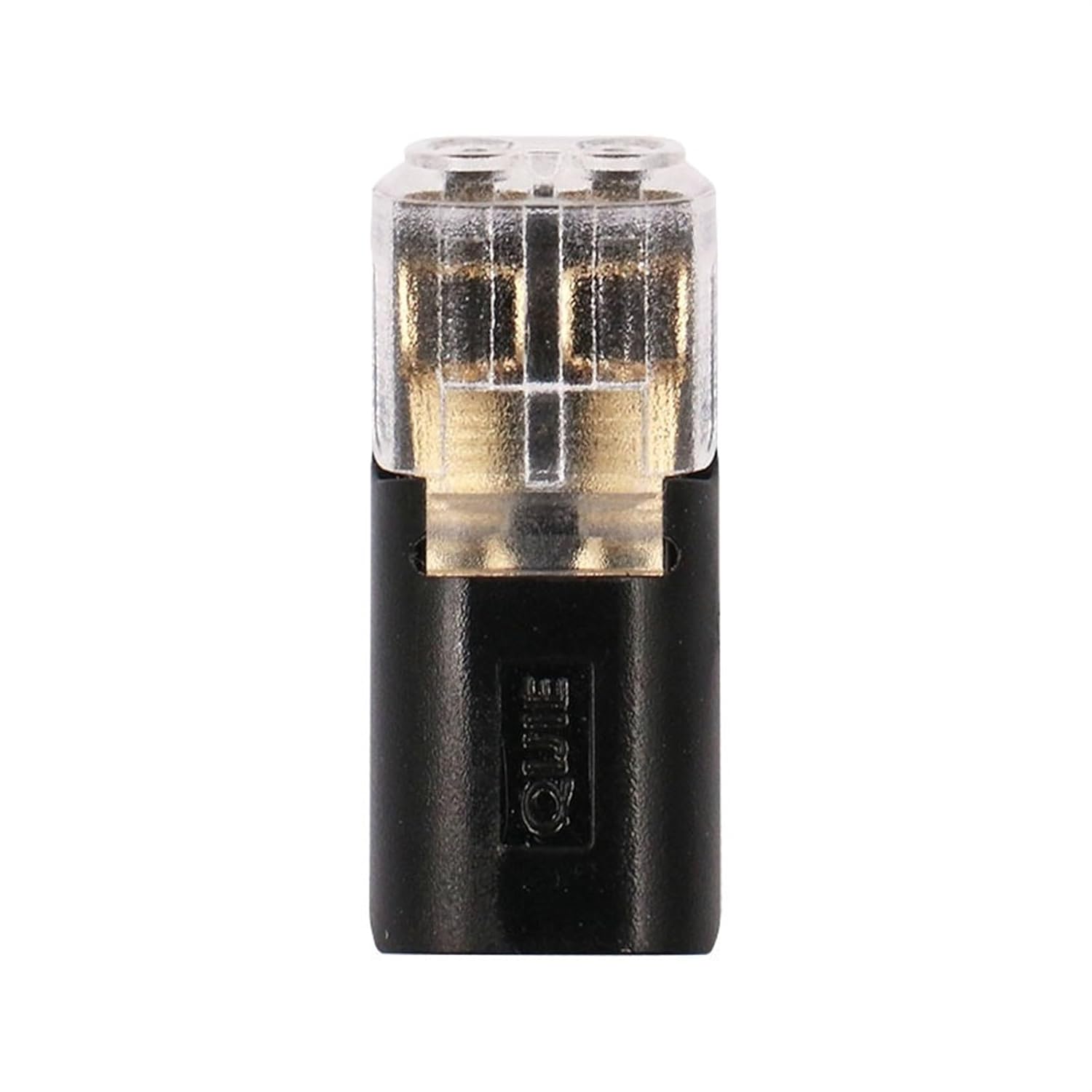 10pcs 2p Spring Connector Wire Pluggable Spring Lock Quick Connector Cable Clamp Terminal Block 2 Way Fit for Led Strip