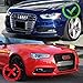 DriftX Performance, 3PCS Front Bumper Lip Kit fit for Compatible with 2013-2016 Audi A5/S5, STP-Style Splitter Trim Protection Spoiler, Air-Dam-Chin-Diffuser (Painted Black)
