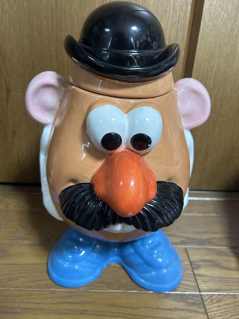 トイストーリーポテトヘッド陶器貯金箱ピクサーレア