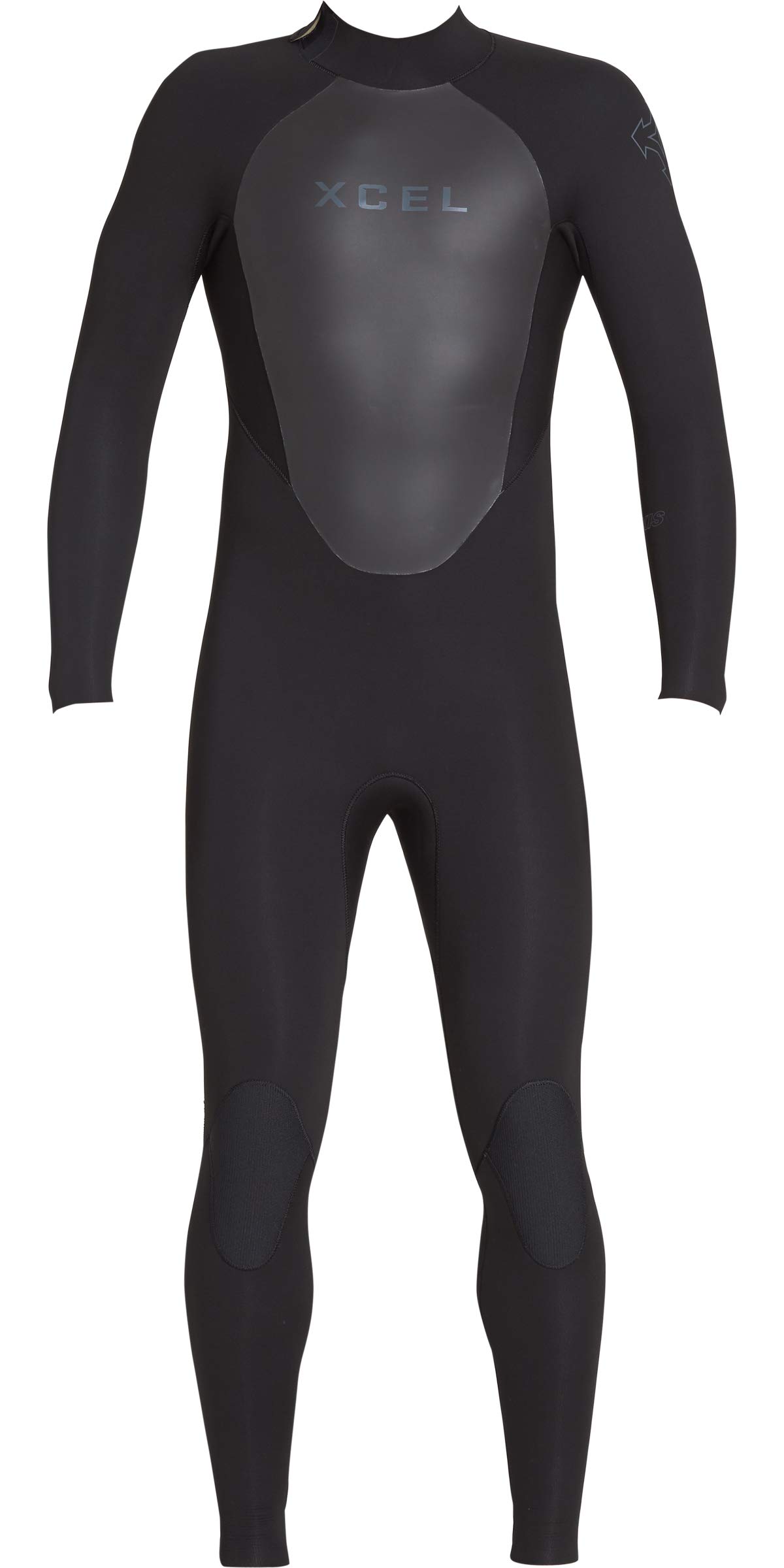 XCEL Mens Axis Back Zip 3/2mm Fullsuit (Black/Small)
