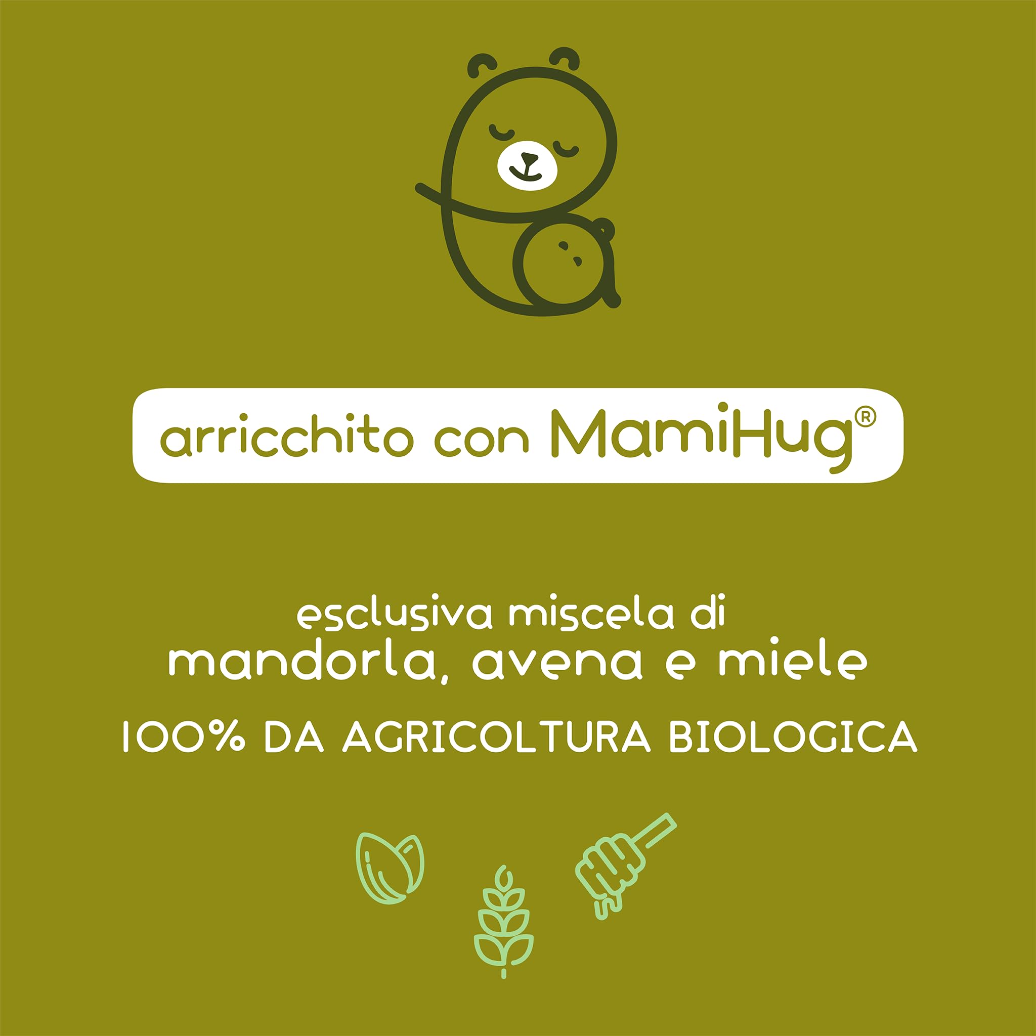 Mamila Set Completo per la Cura del Bambino, 7 Prodotti Essenziali MamiHug, Include Shampoo, Bagnetto, Detergente, Pasta Protettiva, Crema Idratante, Polvere d'Amido, Olio Emolliente