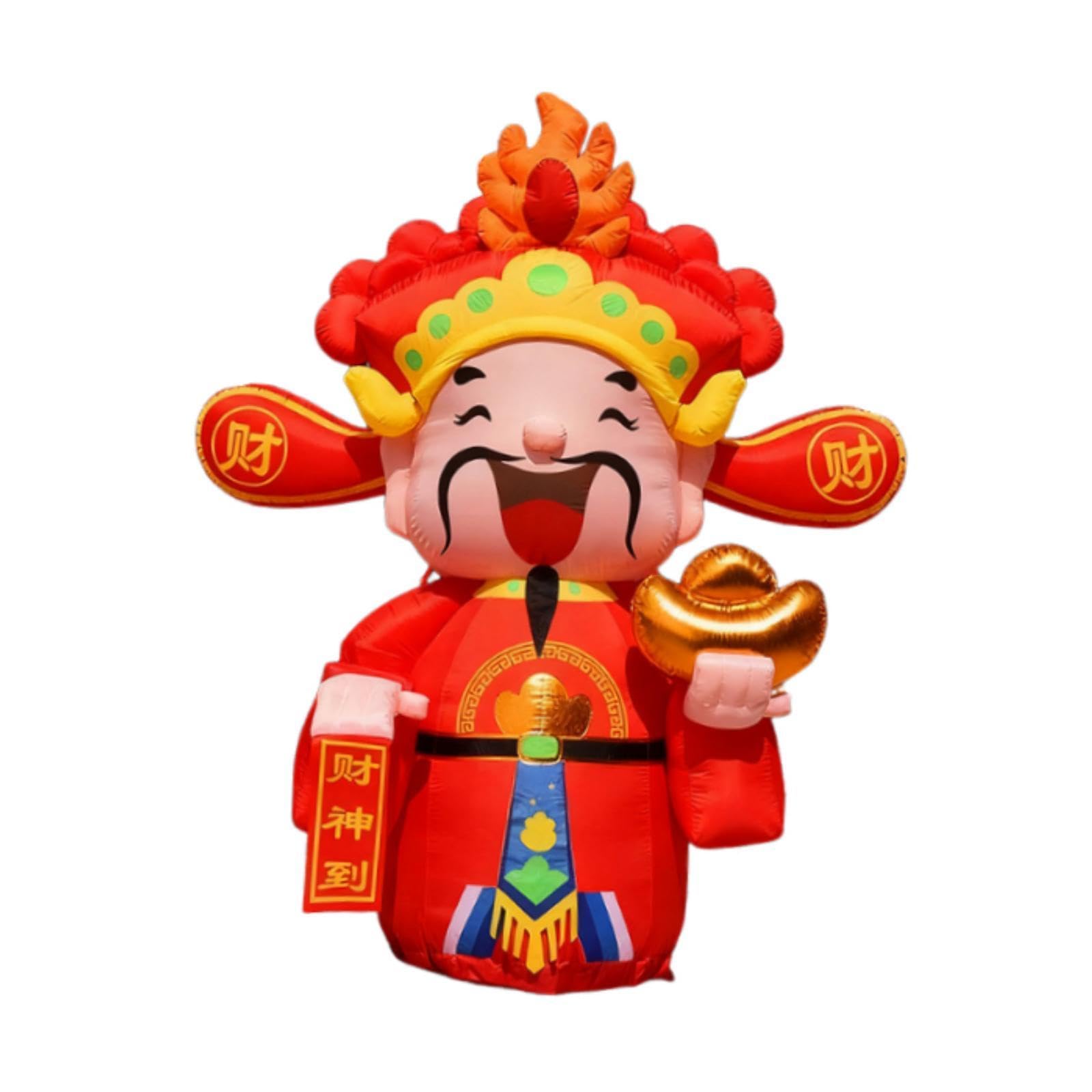 Enakshi God of Wealth Inflatable Cute New Year Decoration for Festival Home Backyard| Holiday & Seasonal Da©co | Christmas & Winter | Yard Da©co-image-26