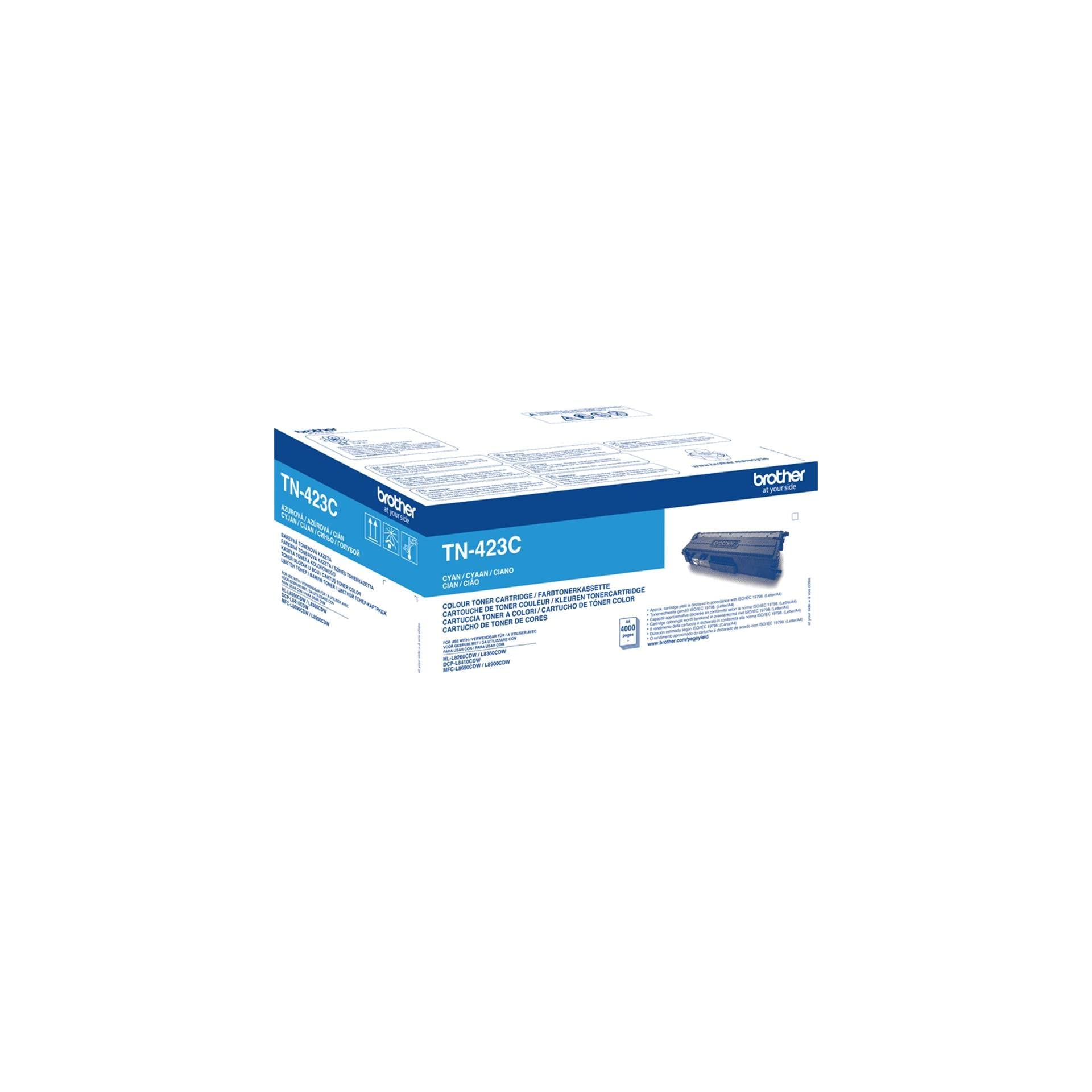 Brother TN-423C kaseta z tonerem 1 szt. Oryginalny Cyjan