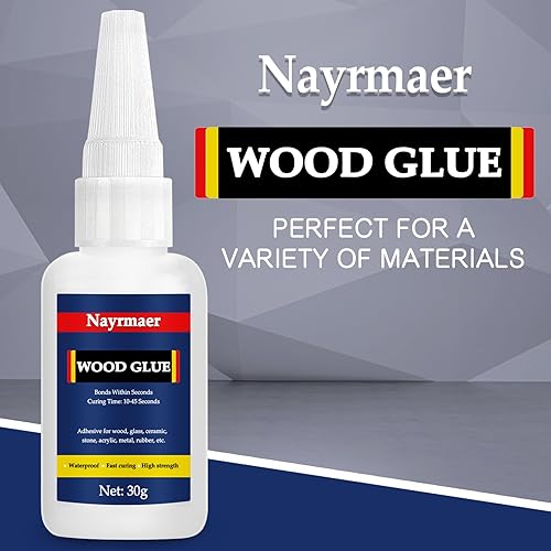 Miniatura 2 de Nayrmaer Pegamento para madera transparente, pegamento profesional para reparación de muebles, pegamento impermeable para madera, manualidades y