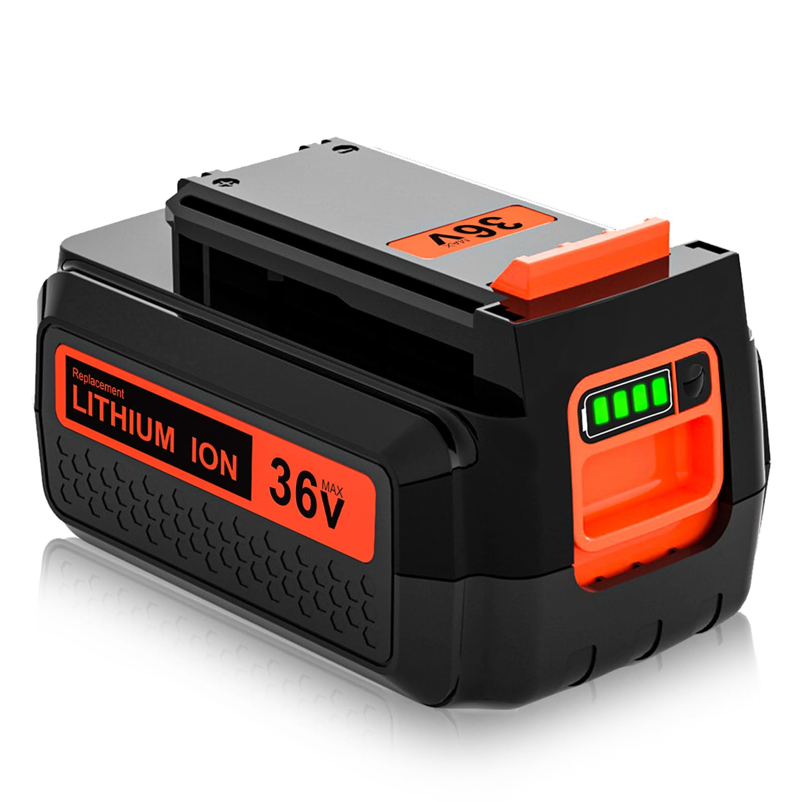 Batería de Recambio para Black Decker 36V 2,5 Ah LBX2040 BL20362 LBX36
