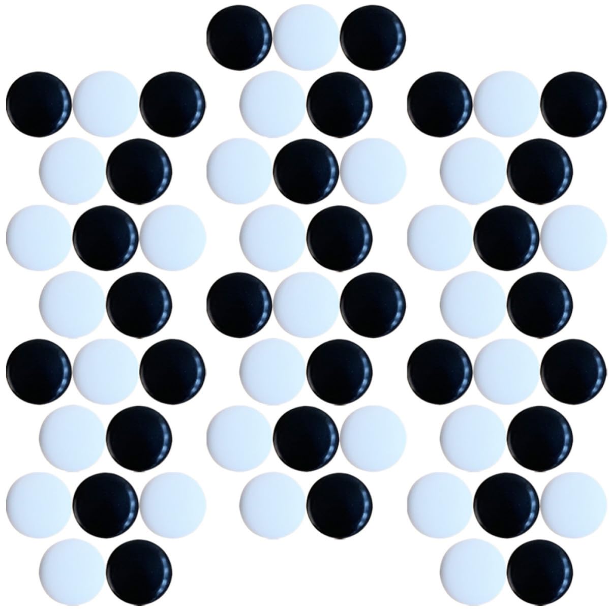 jojofuny 360 Pièces D'échecs de Go en Créatives, Confortables et Faciles à Ranger, pour Jeux de Voyage et Soirées Entre Amis