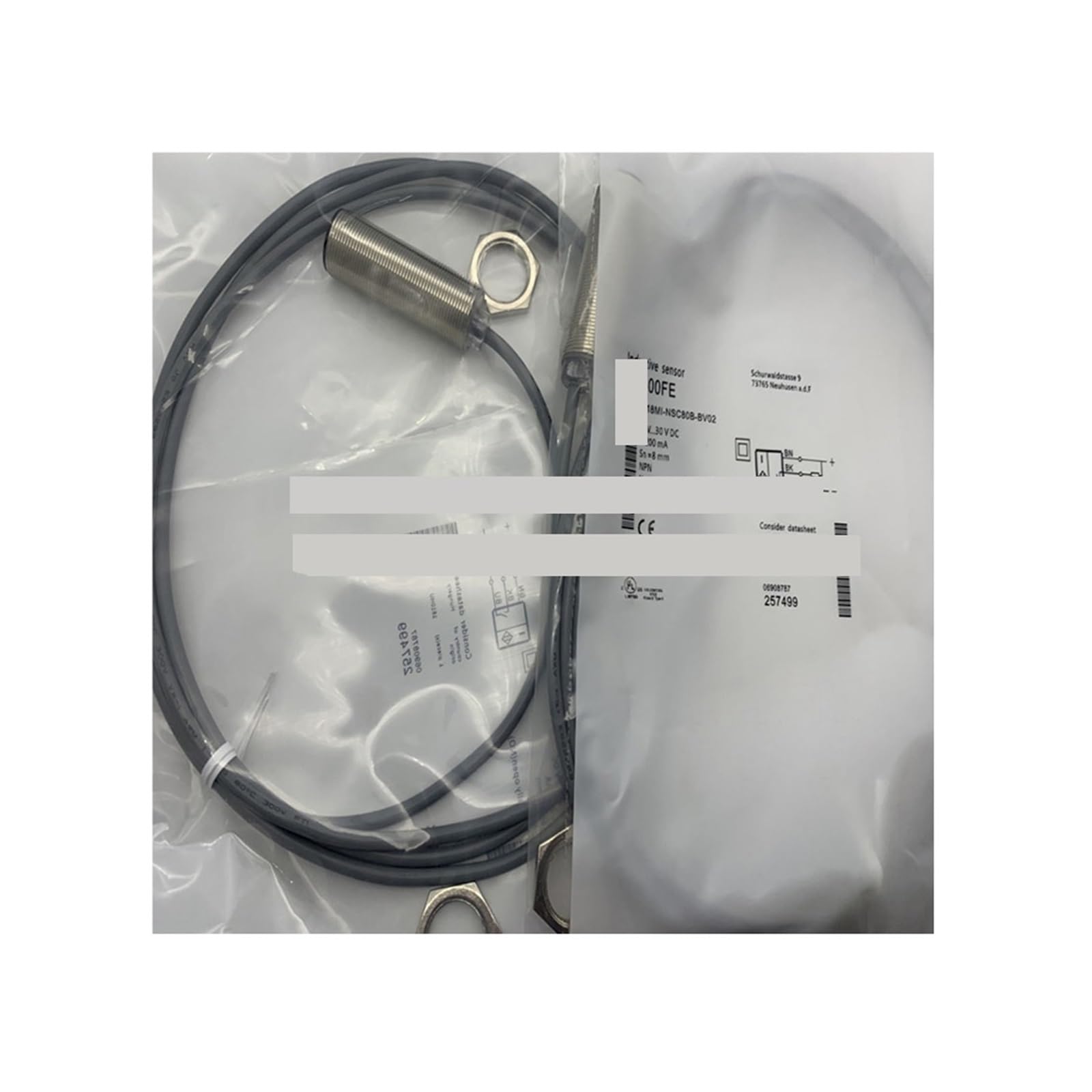 Capteur de proximité M18ME-NSC80B-BV03 pour commutateur industriel