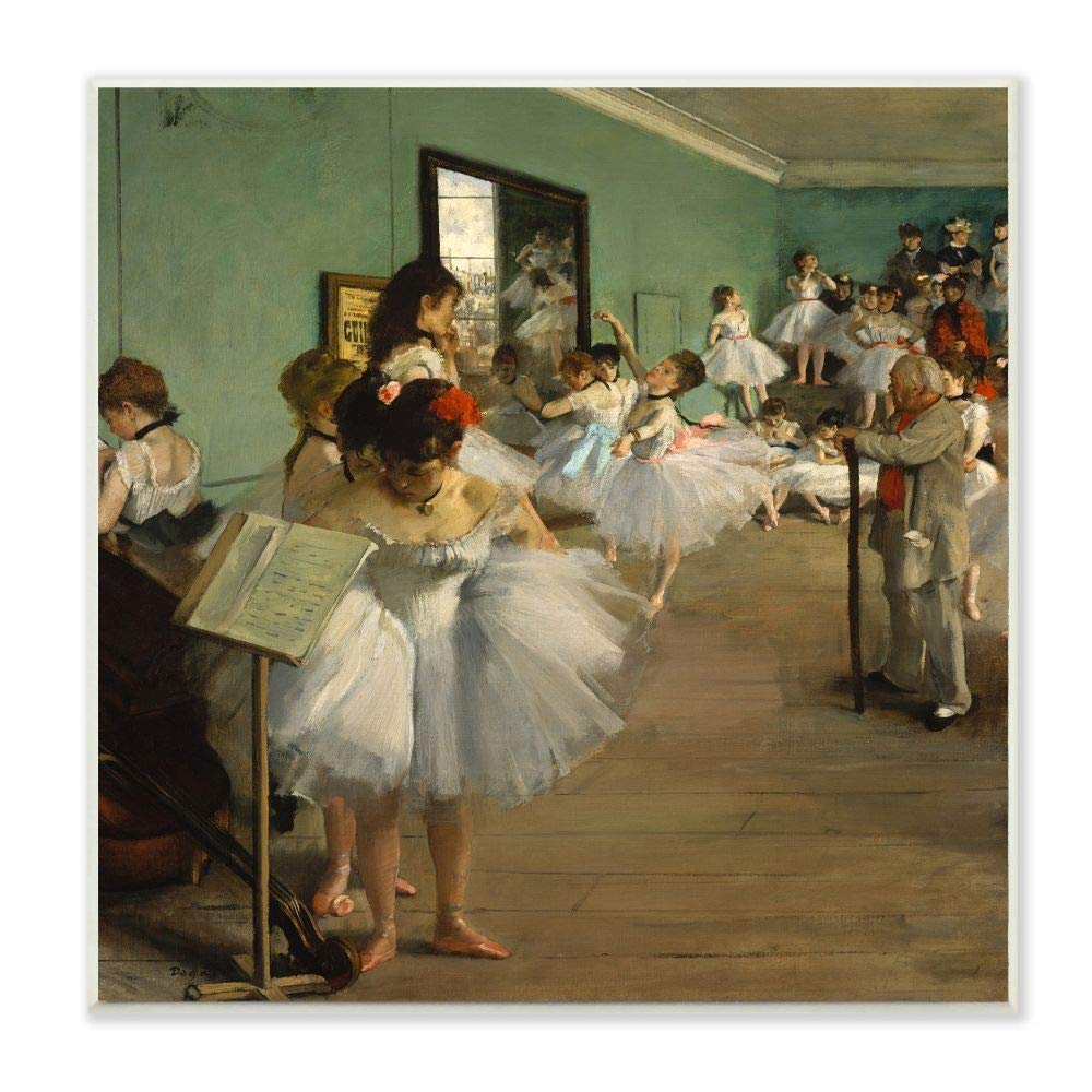 【美品】BARRETT DEBUSK （バレット・デブスク）　スチールアート Amazon.com: Stupell Industries Degas The Dance Class Ballet
