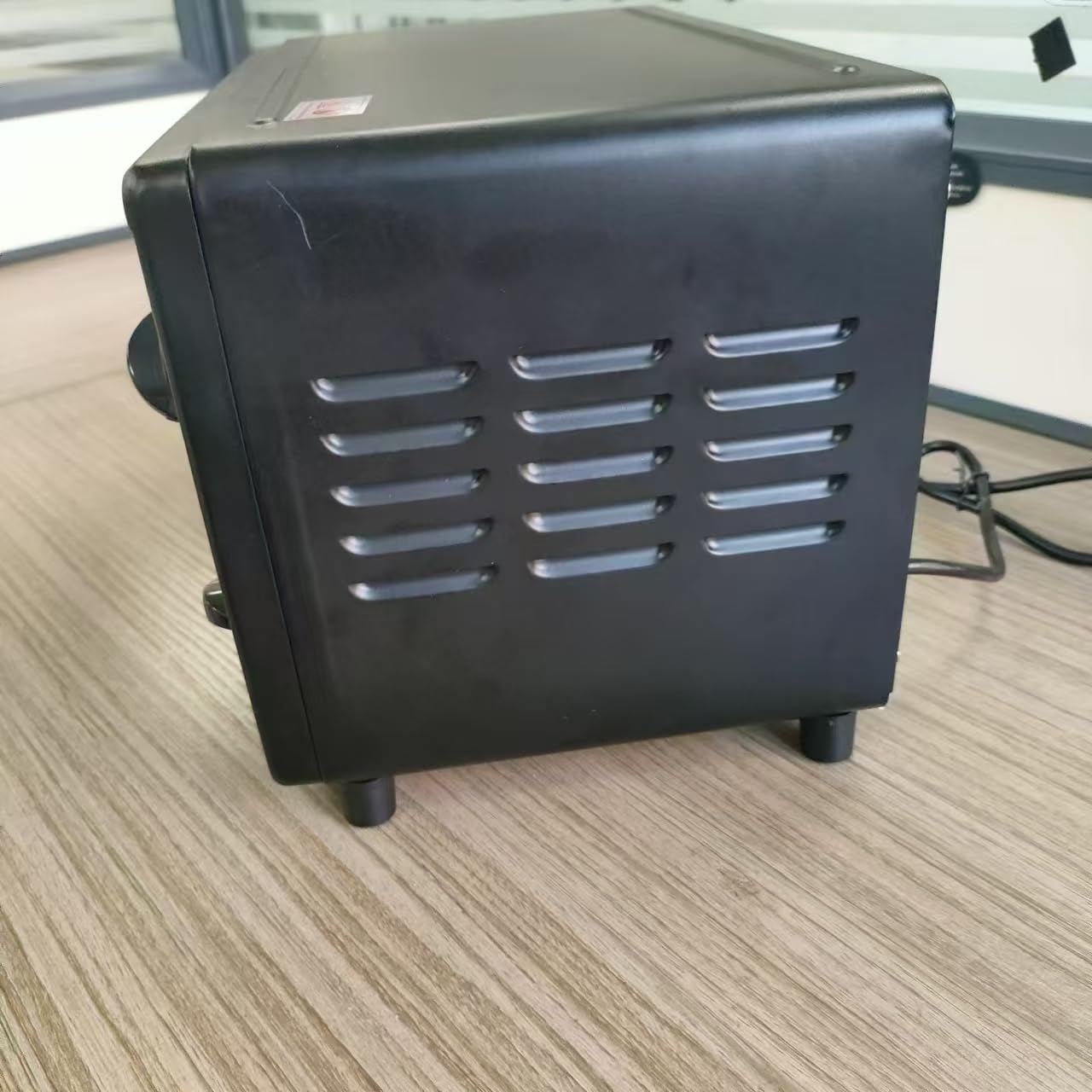 Becafesco Countertop Microwave Oven, 0.9 Cu Ft With 10.6 Inch Removable Turntable, 900W, 6 Auto Menus, Mute Function & ECO Mode, Child Lock, LED Lighting, Black Stainless Steel