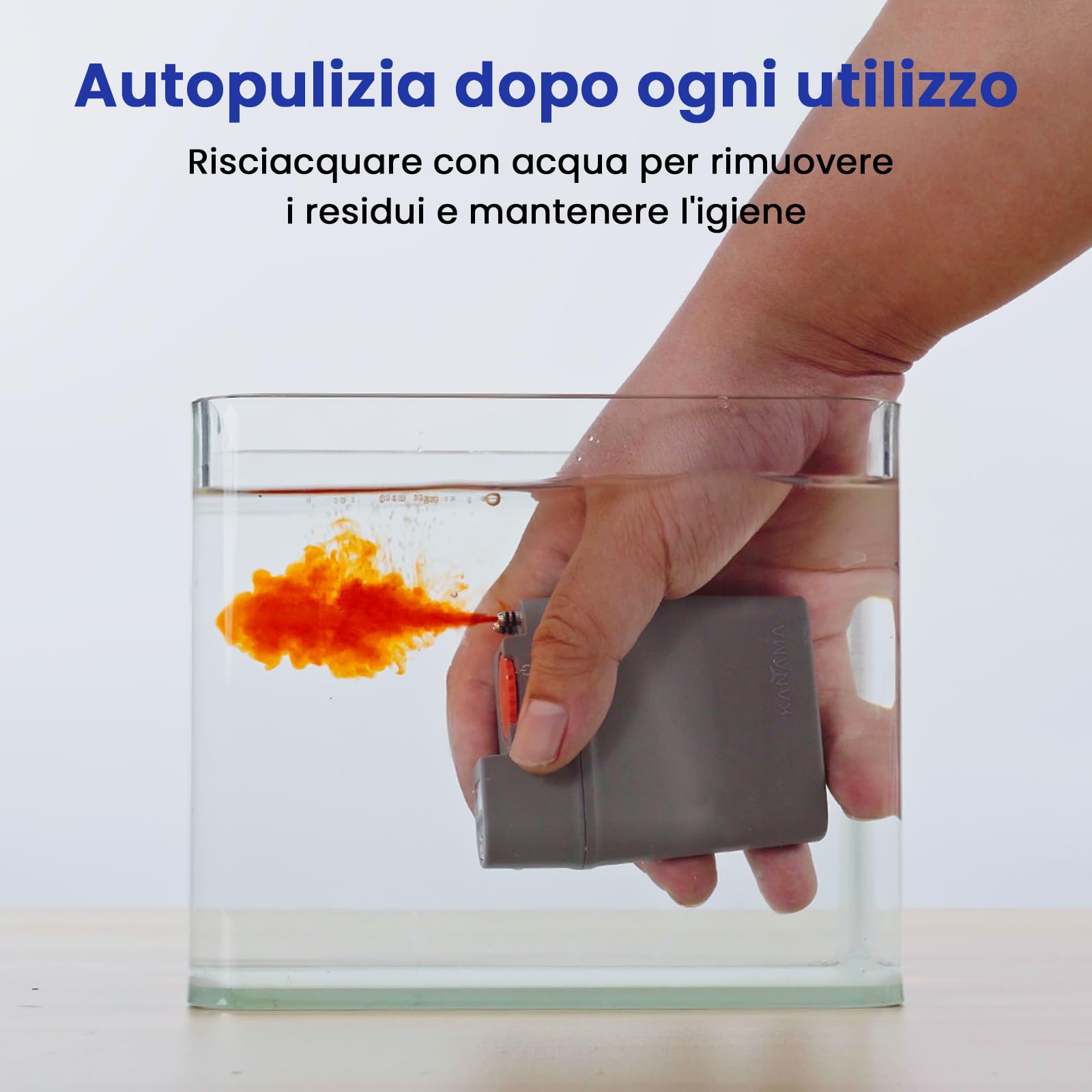 Kanama VersaPump - Sellador de vacío de mano, impermeable IP68, sellador de alimentos portátil y bomba aireadora de cebo vivo, máquina de vacío inalámbrica de succión fuerte de 70 KPa para