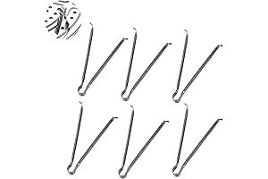 6 Pack Removable Steamer Stand Holder Bracket for Steaming Clothes