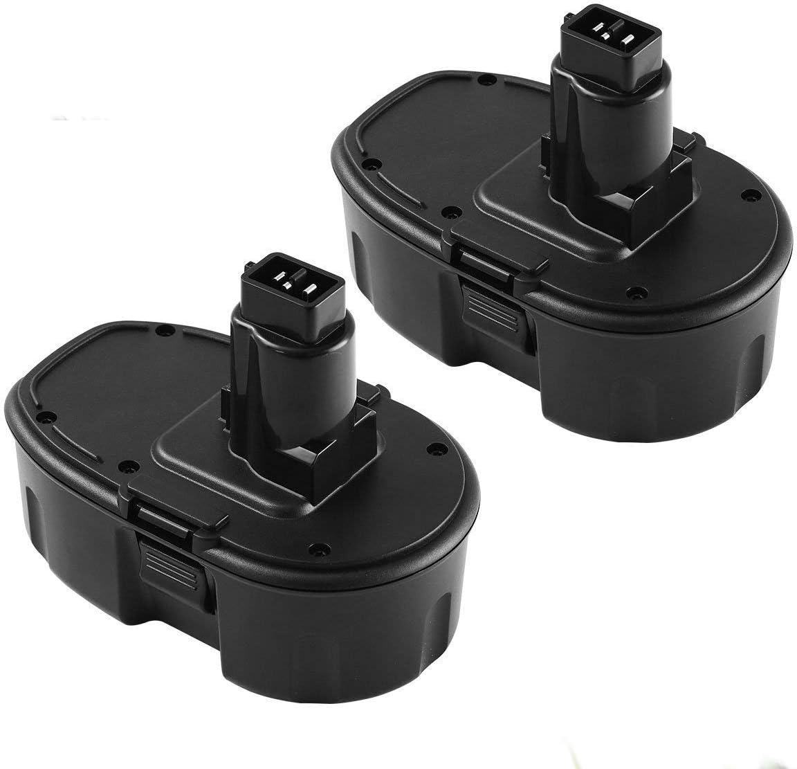 Fhybat 18V for Dewalt Replacement Battery 2.0Ah DC9096 DC9099 DE9039 DE9095 DE9096 DE9098 DW9095 Cordless Tools 2Packs