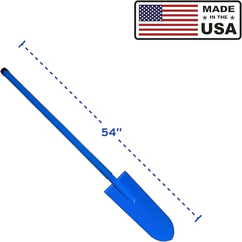 Miniatura 2 de Sharpshooter Shorty Shovel - Pala de mango corto con peso y mango corto afilado con cabeza endurecida de cromo de 15 pulgadas