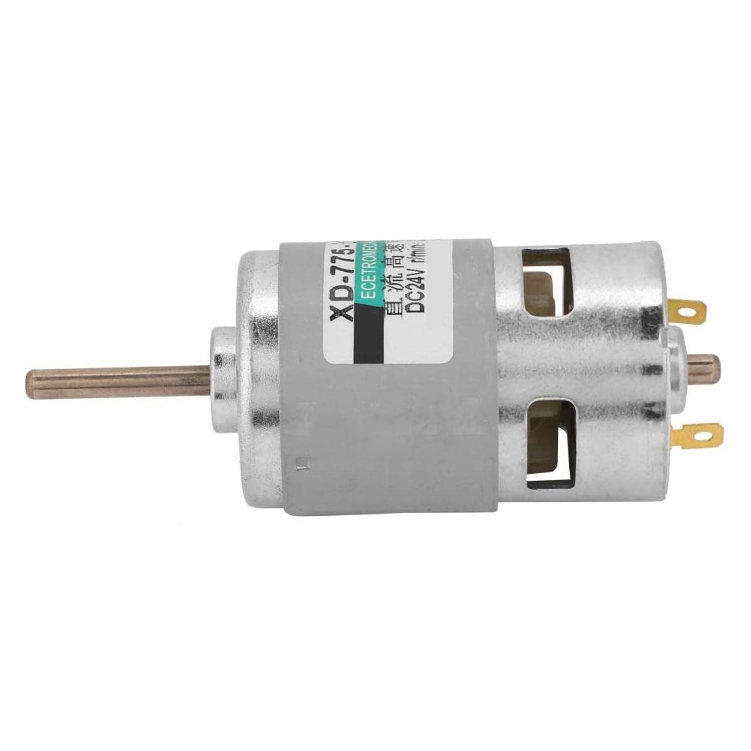 DC Motor High Power Motor 775 Motor High Speed 80w Extension Shaft 12v/ 24v(24V 20000RPM) for gs-775m 20000rpm 775 cnc spindle motor motore 12v dc dc motor 12v 775 dc motor