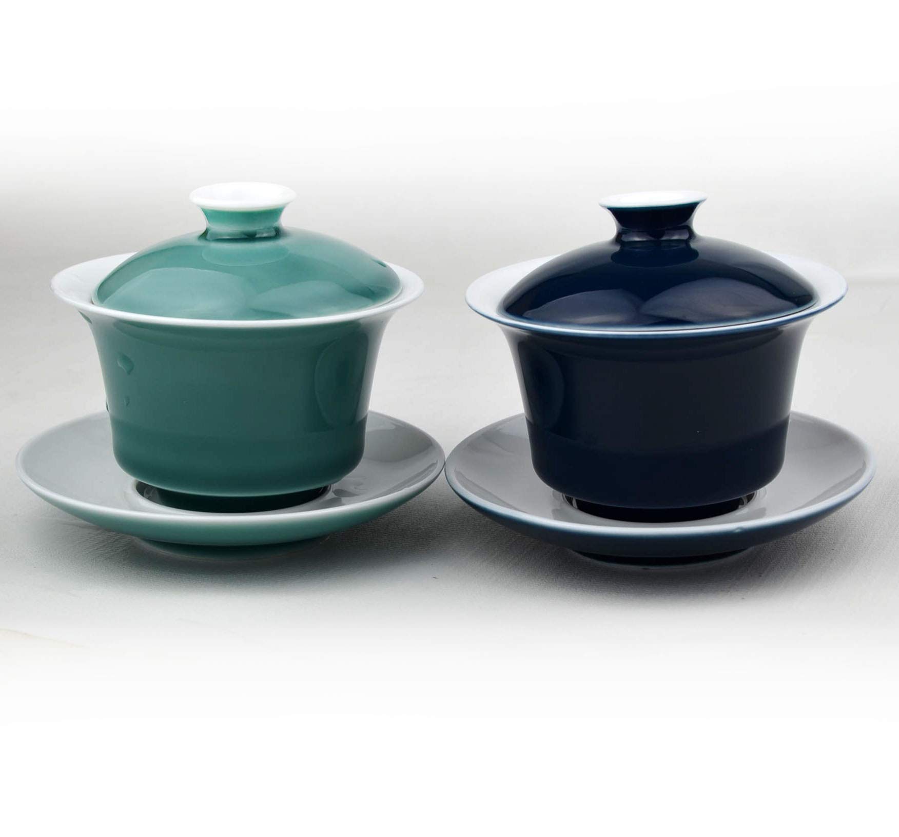Stara filiżanka do herbaty Gaiwan Porcelain Gaiwan 5oz/150ml Biała szkliwiona filiżanka do herbaty waza chiński zestaw pokrywek do sankai miska pokrywka spodek